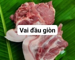 Thịt vai heo đen