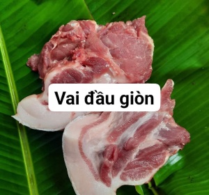 Thịt vai heo đen