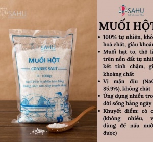 Muối hột sahu (bao 1 kg)