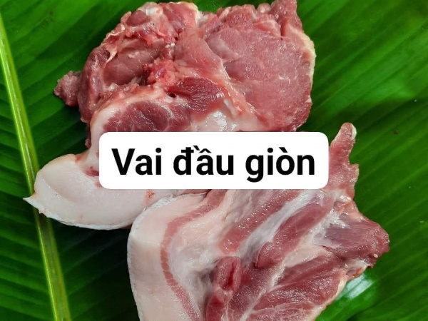 Thịt vai heo đen