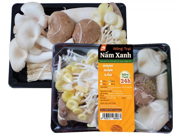 Khay lẩu nấm 300 gram